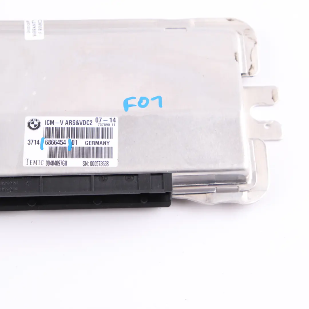 Modulo VDC BMW F01 F07 F10 F11 F12 Unità controllo livello sospensione per con numero di parte 6866454 Modulo VDC BMW F01 F07 F10 F11 F12 Unità controllo livello sospensione - SKU 6866454 - Numero di parte 6866454