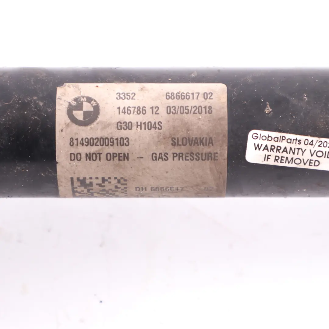 Amortiguador M Sport Suspensión Trasera Izquierda Derecha para BMW G30 con número de pieza 6866617 BMW G30 Amortiguador M Sport Suspensión Trasera Izquierda Derecha - SKU 6866617 - Número de pieza 6866617