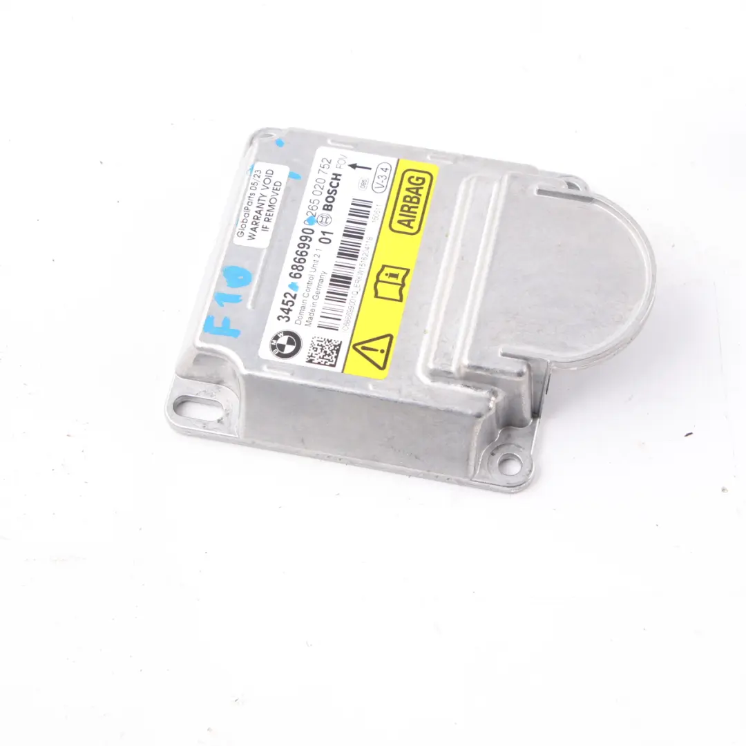 Module Airbag BMW F01 F02 LCI F10 F11 F13 Sac Gonflable ECU ICM Control pour à propos du numéro de pièce 6866990 Module Airbag BMW F01 F02 LCI F10 F11 F13 Sac Gonflable ECU ICM Control - SKU 6866990 - Numéro de pièce 6866990