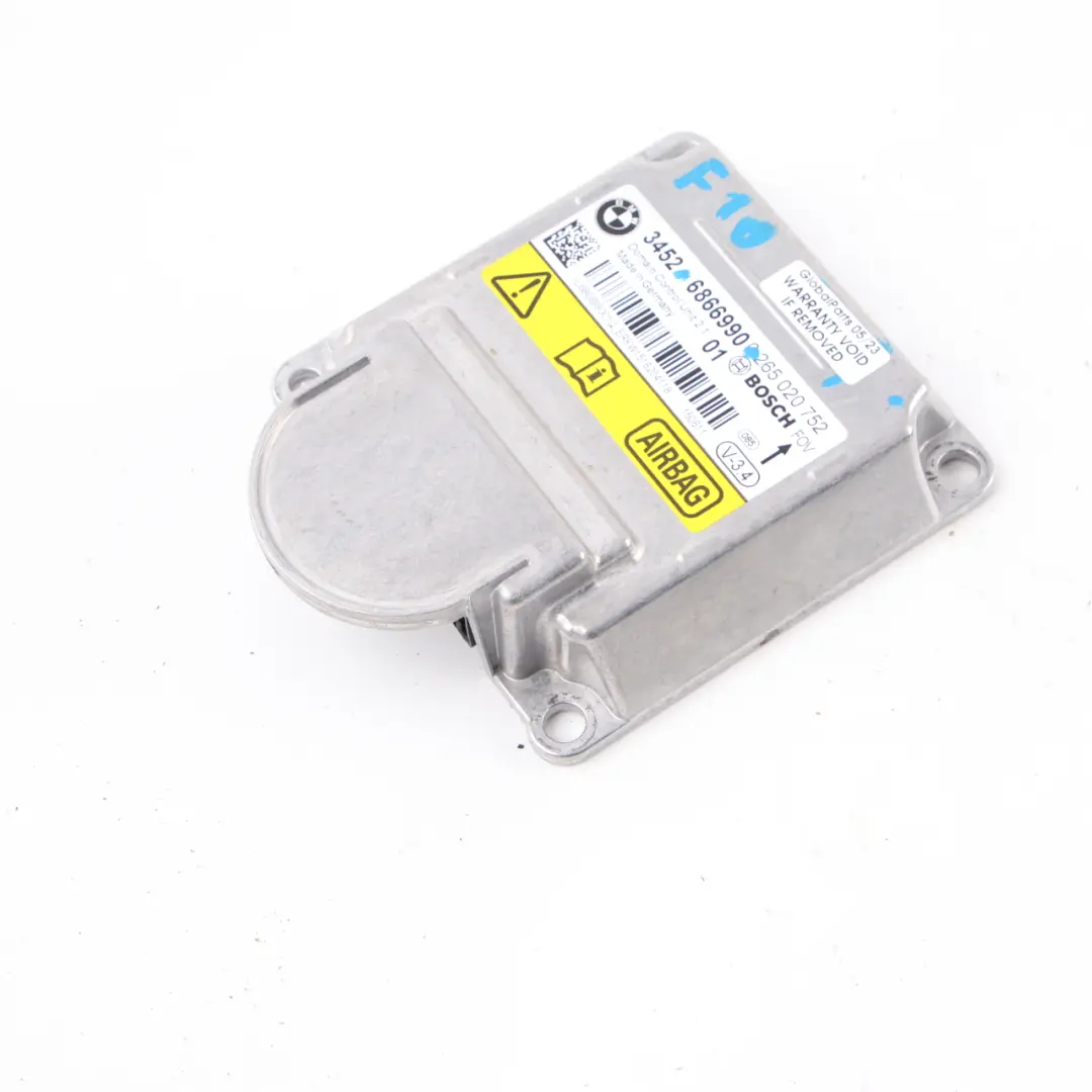  Airbag Module BMW F01 F02 LCI F10 F11 F13 Air Bag ECU ICM Control Unit - SKU 6866990 - Part number 6866990