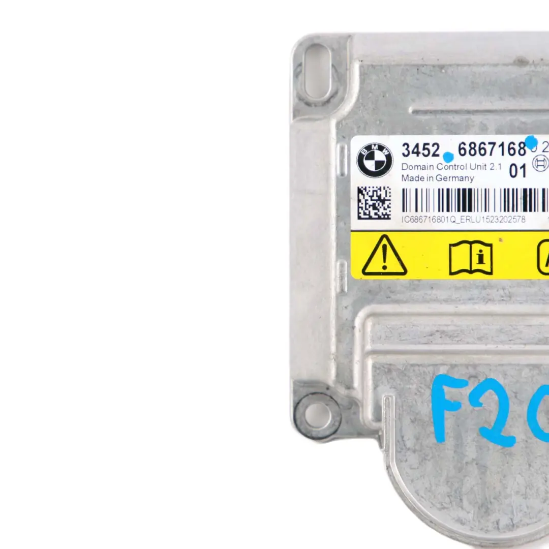 N47N ECU ICM Modulo Unità di Controllo per BMW Serie 1 2 F20 F21 F30 F31 N13 con numero di parte 6867168 BMW Serie 1 2 F20 F21 F30 F31 N13 N47N ECU ICM Modulo Unità di Controllo - SKU 6867168 - Numero di parte 6867168