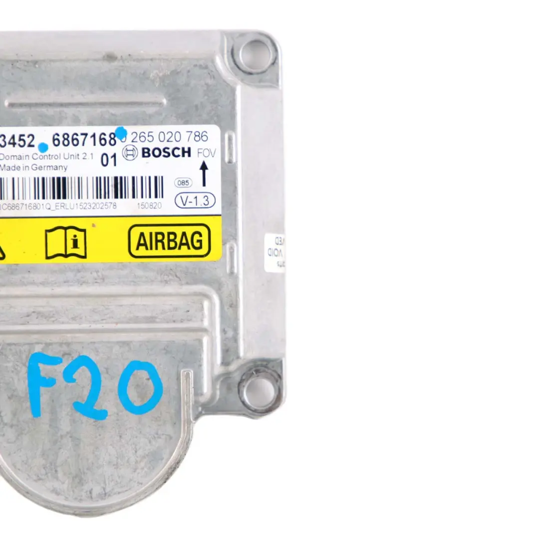 N47N ECU ICM Modulo Unità di Controllo per BMW Serie 1 2 F20 F21 F30 F31 N13 con numero di parte 6867168 BMW Serie 1 2 F20 F21 F30 F31 N13 N47N ECU ICM Modulo Unità di Controllo - SKU 6867168 - Numero di parte 6867168