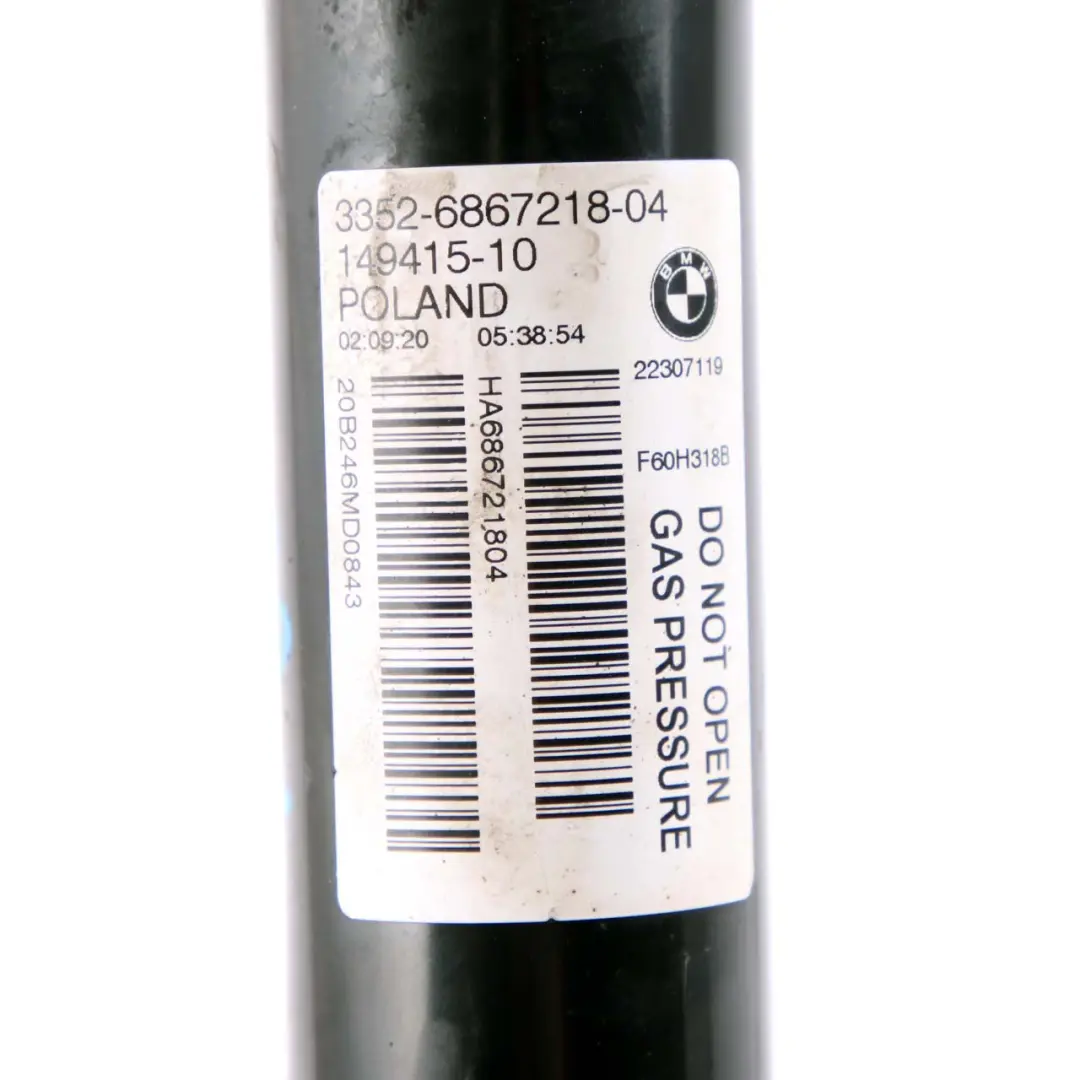 Puntone Molla Posteriore Sinistro Destro Ammortizzatore Sospensione per Mini F60 con numero di parte 6867218 Mini F60 Puntone Molla Posteriore Sinistro Destro Ammortizzatore Sospensione - SKU 6867218 - Numero di parte 6867218