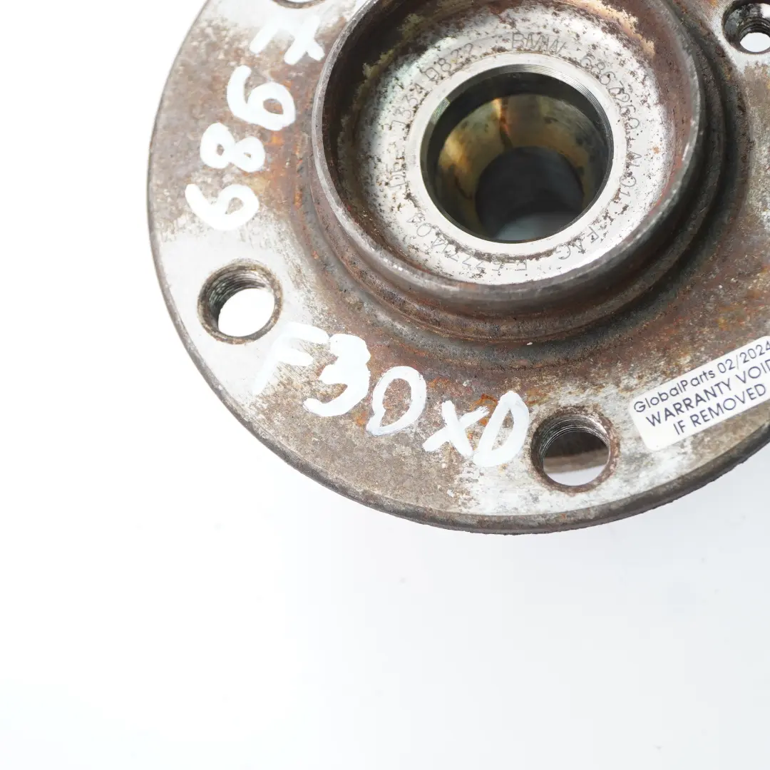 flangia mozzo posteriore sinistra destra cuscinetto ruota per BMW F30 F31 con numero di parte 6867262 BMW F30 F31 flangia mozzo posteriore sinistra destra cuscinetto ruota - SKU 6867262 - Numero di parte 6867262