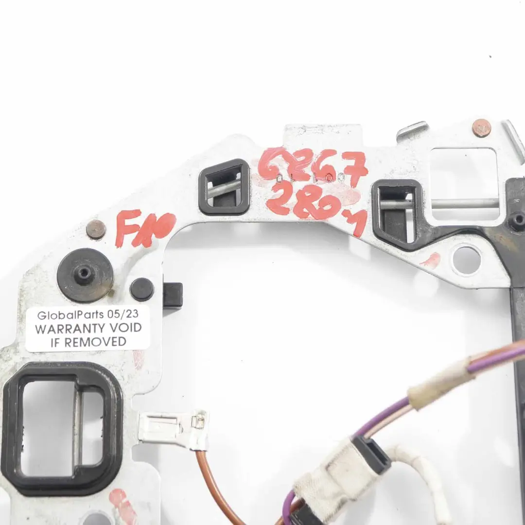 Steering Wheel Plate BMW F10 LCI F12 Mounting Plate Bracket Holder to with Part number 6867280 Steering Wheel Plate BMW F10 LCI F12 Mounting Plate Bracket Holder - SKU 6867280 - Part number 6867280