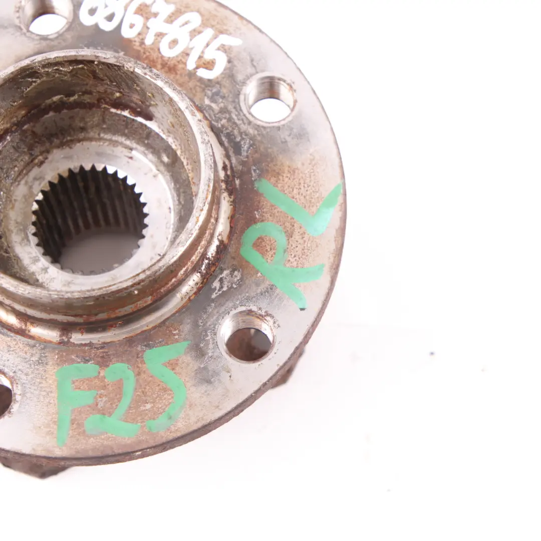 Cuscinetto Mozzo Ruota Posteriore Flangia Sinistro Destro per BMW X3 F25 con numero di parte 6867815 BMW X3 F25 Cuscinetto Mozzo Ruota Posteriore Flangia Sinistro Destro - SKU 6867815 - Numero di parte 6867815