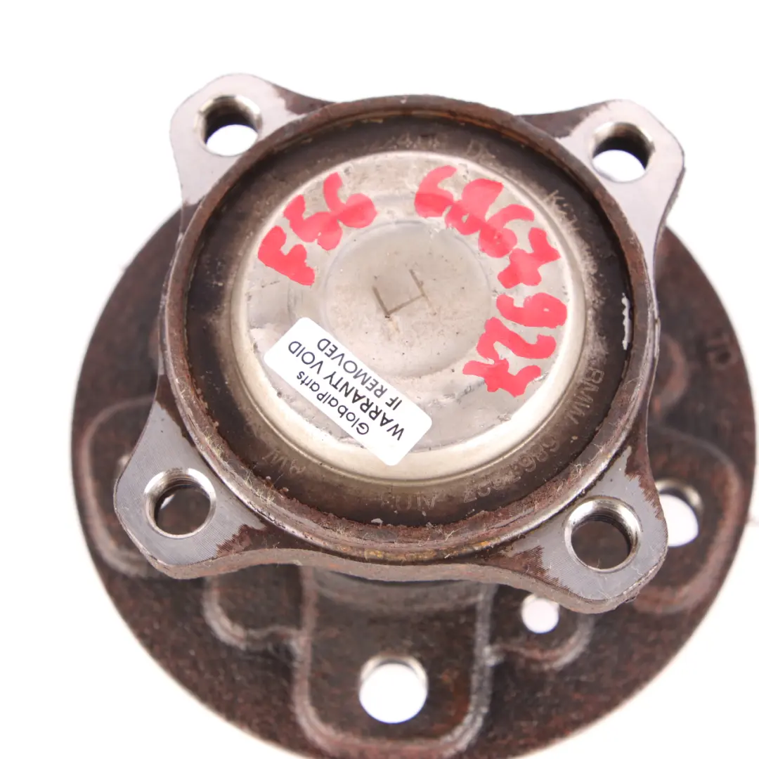 Bearing Hub Mini F54 F55 F56 F57 Rear Axle Wheel Holder Mount to Wheel with Part number 6867927 Wheel Bearing Hub Mini F54 F55 F56 F57 Rear Axle Wheel Holder Mount - SKU 6867927 - Part number 6867927