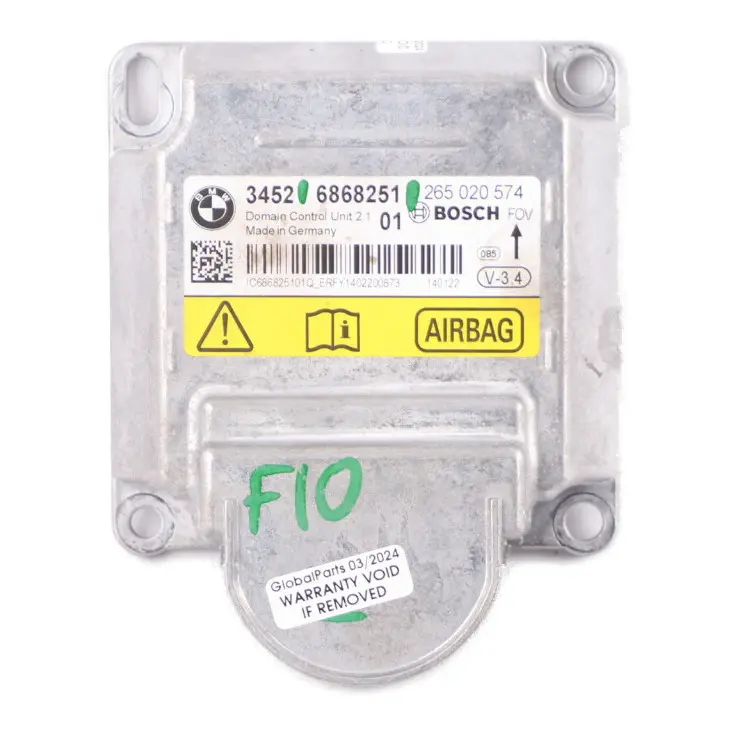 Air Module BMW F01 F02 LCI F07 GT F10 F11 F13 ECU ICM Control Unit - SKU 6868251 - Part number 6868251
