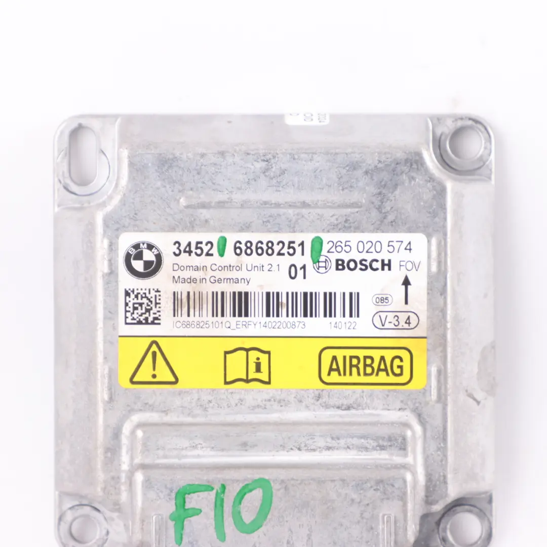 Module Air BMW F01 F02 LCI F07 GT F10 F11 F13 ECU ICM Control Unit pour à propos du numéro de pièce 6868251 Module Air BMW F01 F02 LCI F07 GT F10 F11 F13 ECU ICM Control Unit - SKU 6868251 - Numéro de pièce 6868251