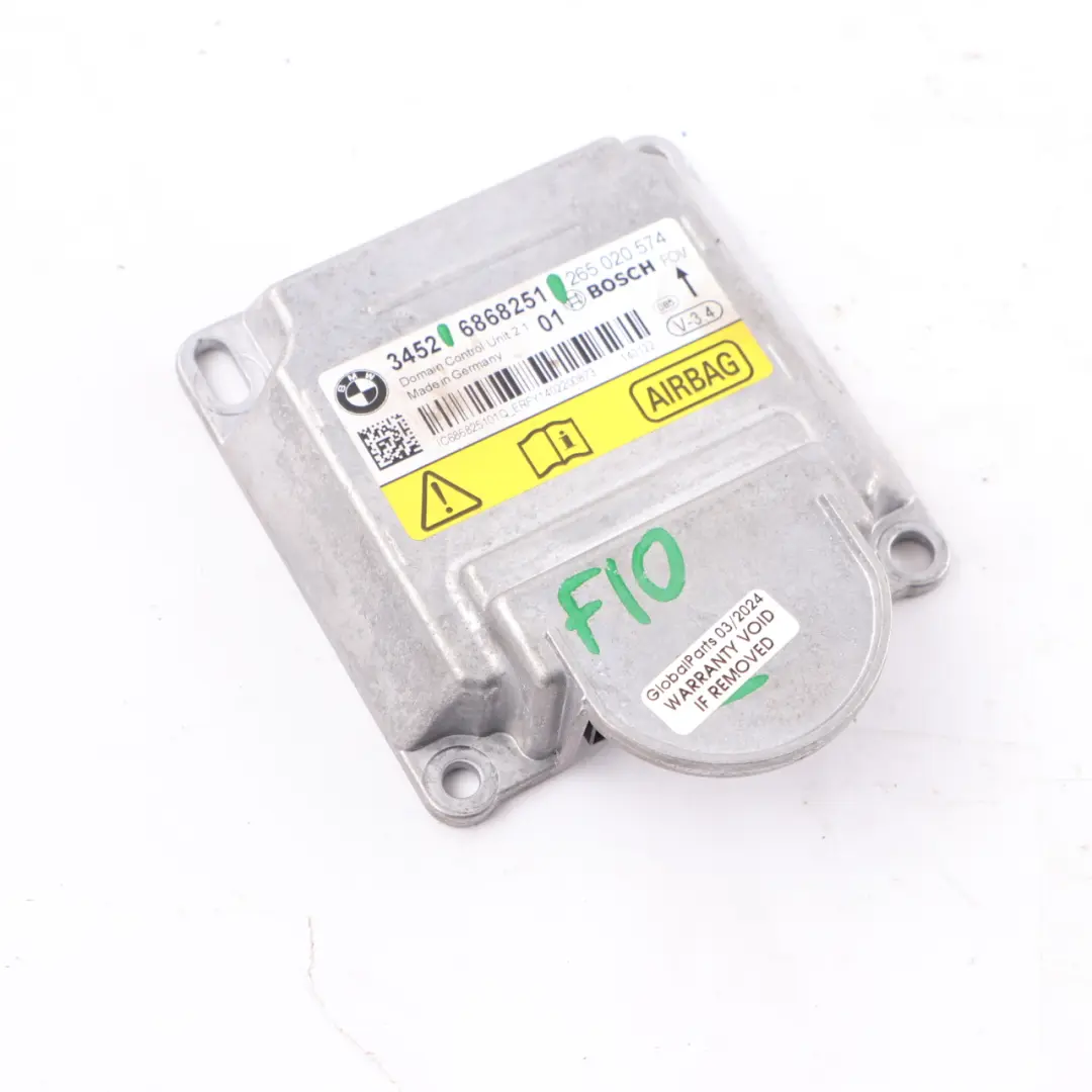 Air Module BMW F01 F02 LCI F07 GT F10 F11 F13 ECU ICM Control Unit - SKU 6868251 - Part number 6868251