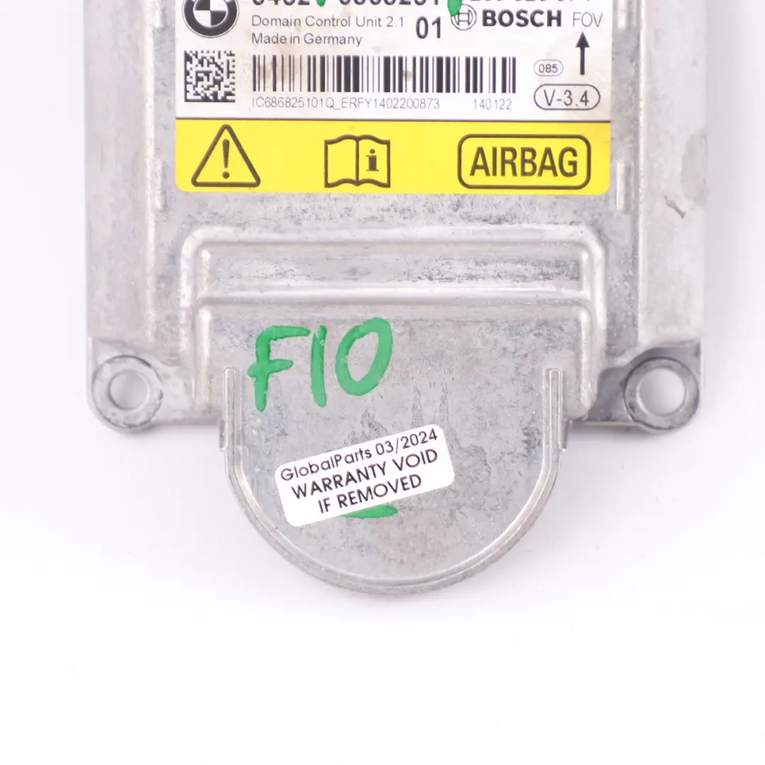 BMW F01 F02 LCI F07 GT F10 F11 F13 Moduł Sterownik Poduszki - SKU 6868251 - Numer Części 6868251