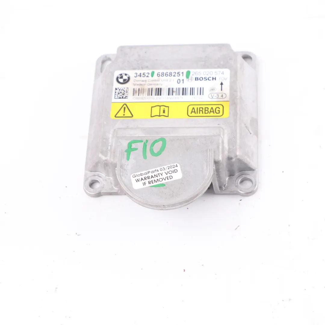 Air Module BMW F01 F02 LCI F07 GT F10 F11 F13 ECU ICM Control Unit - SKU 6868251 - Part number 6868251