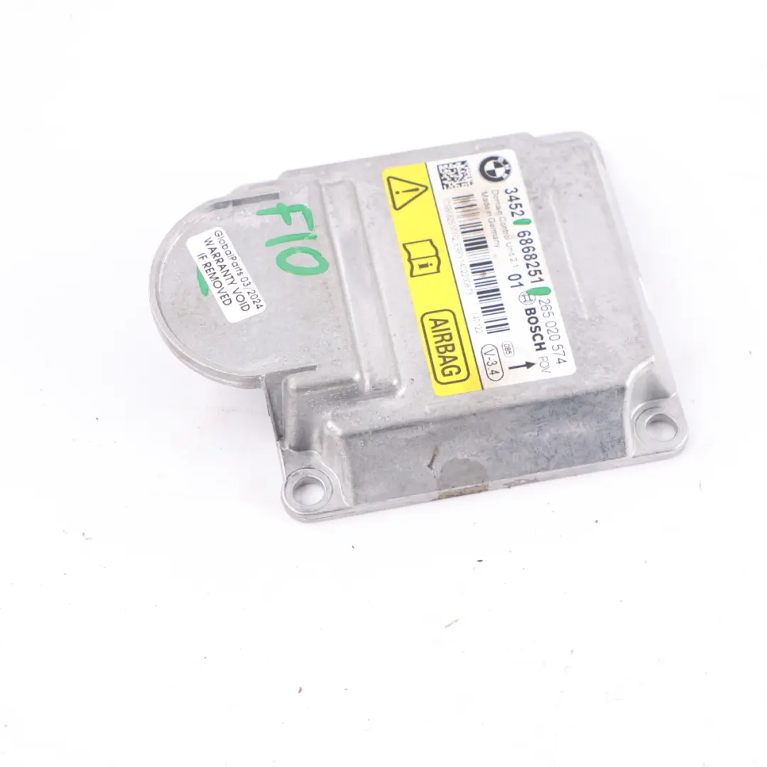 Módulo de Aire BMW F01 F02 LCI F07 GT F10 F11 F13 ECU Unidad de Control para con número de pieza 6868251 Módulo de Aire BMW F01 F02 LCI F07 GT F10 F11 F13 ECU Unidad de Control - SKU 6868251 - Número de pieza 6868251