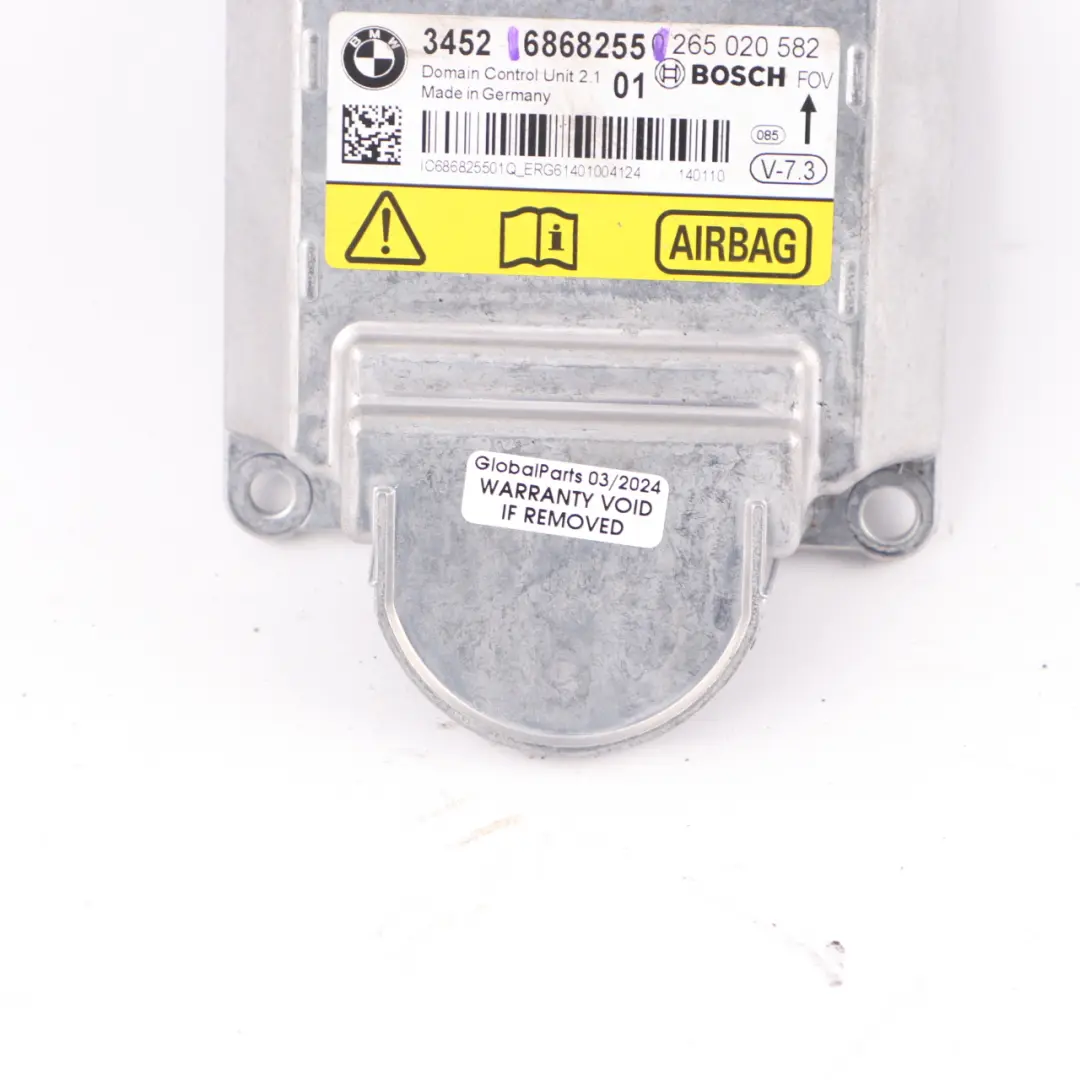 Air Module BMW F20 F21 F30 F31 F32 F36 ECU ICM Plus SRS Control Unit - SKU 6868255 - Part number 6868255