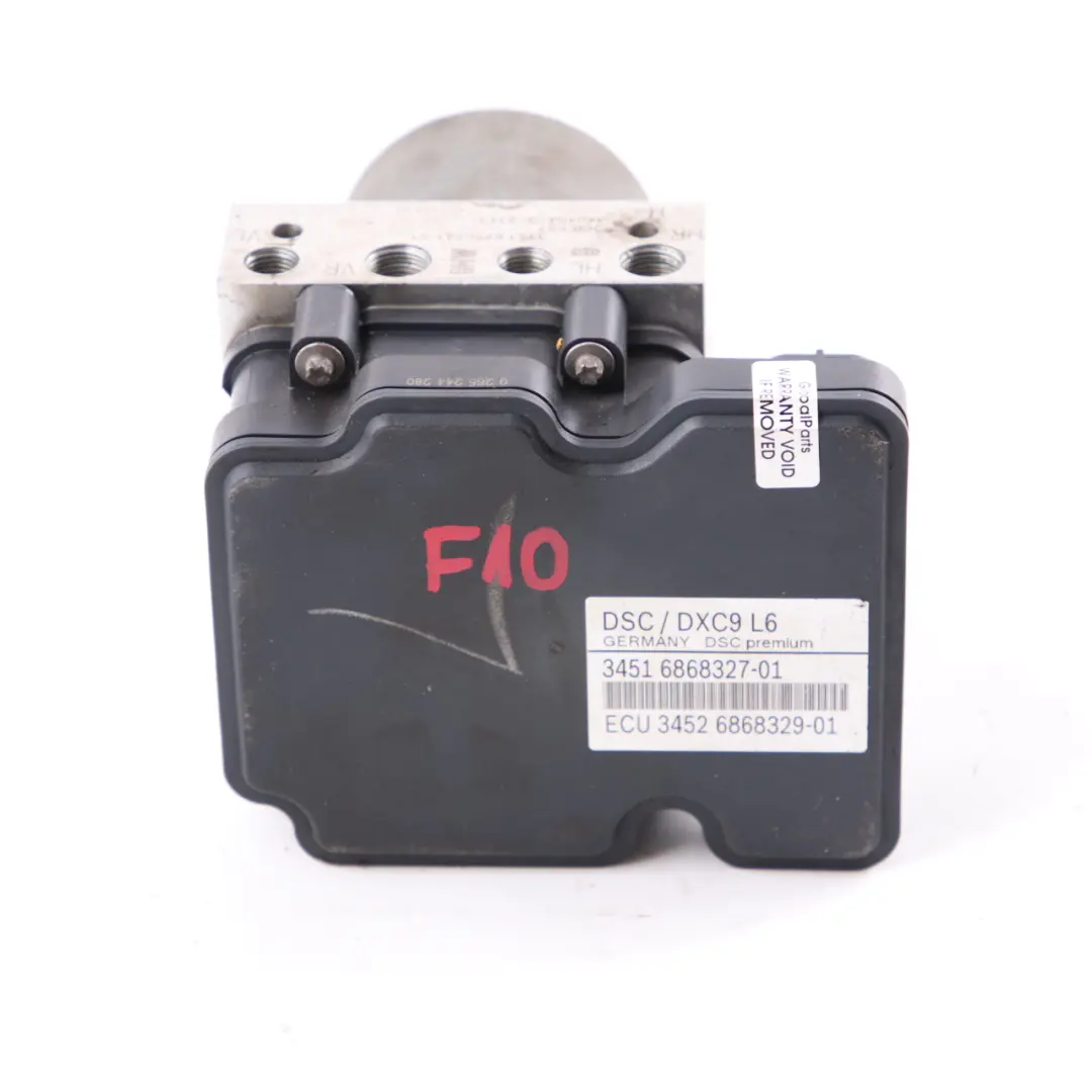  Brake Pump BMW F10 F11 DSC ABS Hydro Control Unit Control Unit 6868329 - SKU 6868327 - Part number 6868327