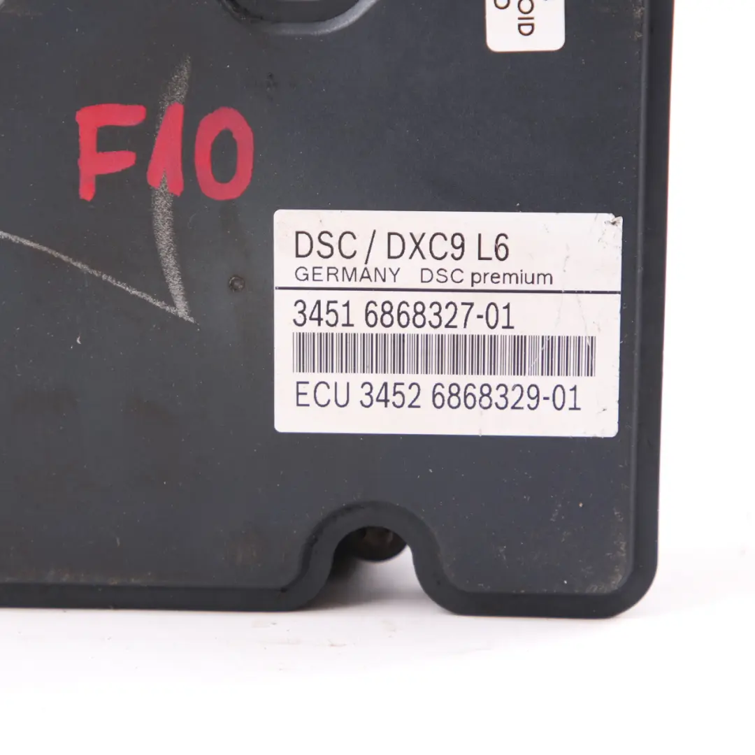 DSC Pompa Hamulcowa ABS 6868329 do BMW F10 F11 o numerze 6868327 BMW F10 F11 DSC Pompa Hamulcowa ABS 6868329 - SKU 6868327 - Numer Części 6868327