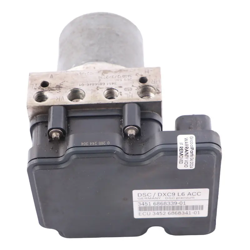 Brake Pump BMW F10 F11 DSC Hydraulic Unit Braking Module 6868341 to with Part number 6868339 Brake Pump BMW F10 F11 DSC Hydraulic Unit Braking Module 6868341 - SKU 6868339 - Part number 6868339