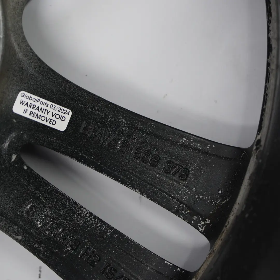 Schwarz Alufelge 18" Doppelspeiche 397 8,5J ET:47 für BMW F30 F31 F32 mit Teilenummer 6868378 BMW F30 F31 F32 Schwarz Alufelge 18" Doppelspeiche 397 8,5J ET:47 - SKU 6868378-1 - Teilenummer 6868378