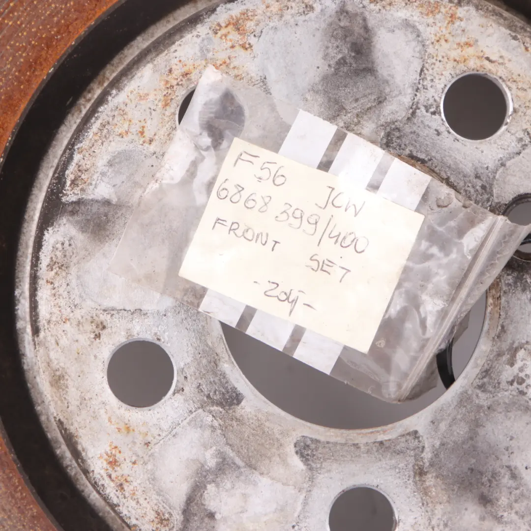 Brake Unit Set Mini F56 John Cooper Works Front Left Right N/O/S Disc Caliper to with Part number 6868399 Brake Unit Set Mini F56 John Cooper Works Front Left Right N/O/S Disc Caliper - SKU 6868399 - Part number 6868399