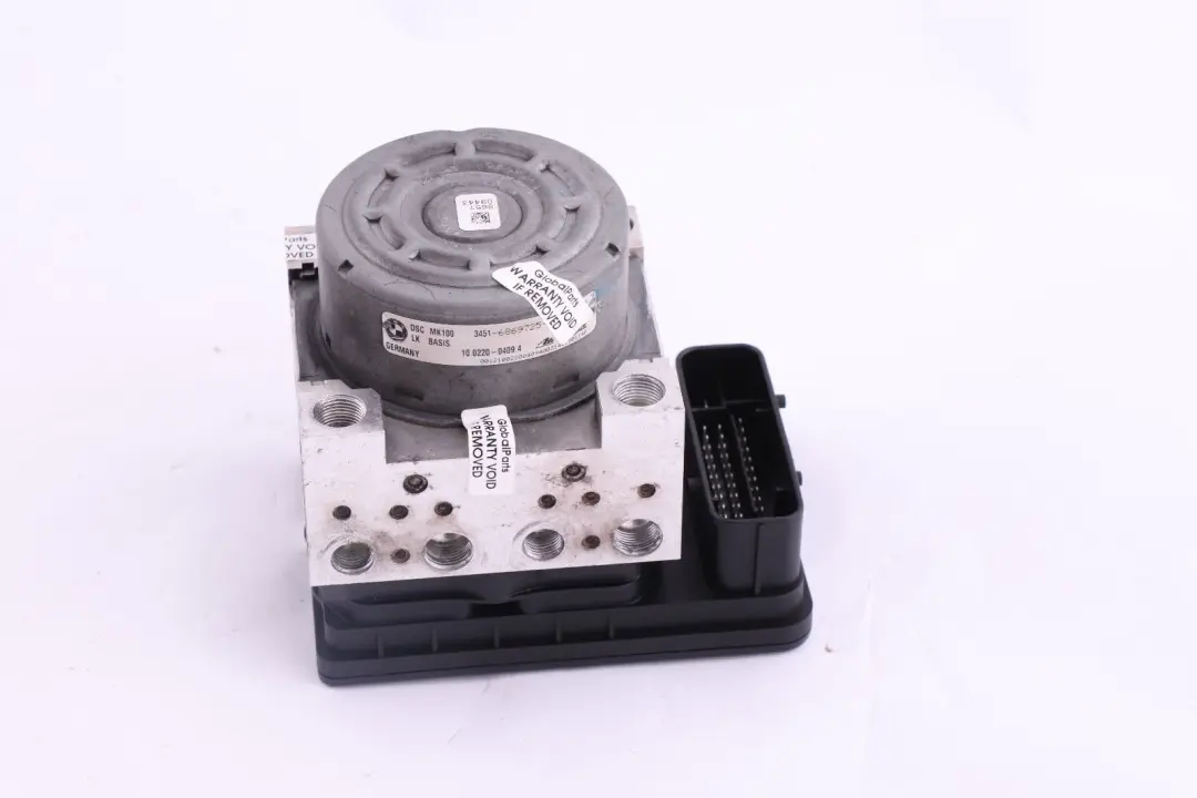 Hydro Brake Braking Unit Pump 6869725 6869726 to BMW F20 F21 F30 F31 with Part number 6891615 BMW F20 F21 F30 F31 Hydro Brake Braking Unit Pump 6869725 6869726 - SKU 6868645 - Part number 6891615