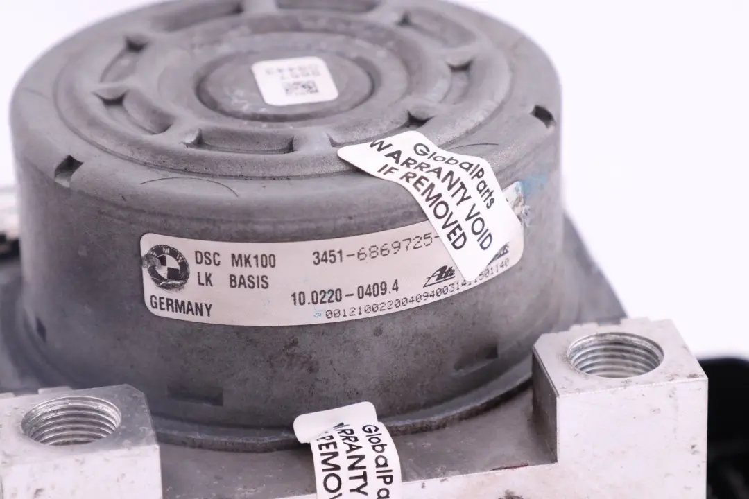 Hydro Brake Bremseinheit Pumpe 6869725 6869726 für BMW F20 F21 F30 F31 mit Teilenummer 6891615 BMW F20 F21 F30 F31 Hydro Brake Bremseinheit Pumpe 6869725 6869726 - SKU 6868645 - Teilenummer 6891615