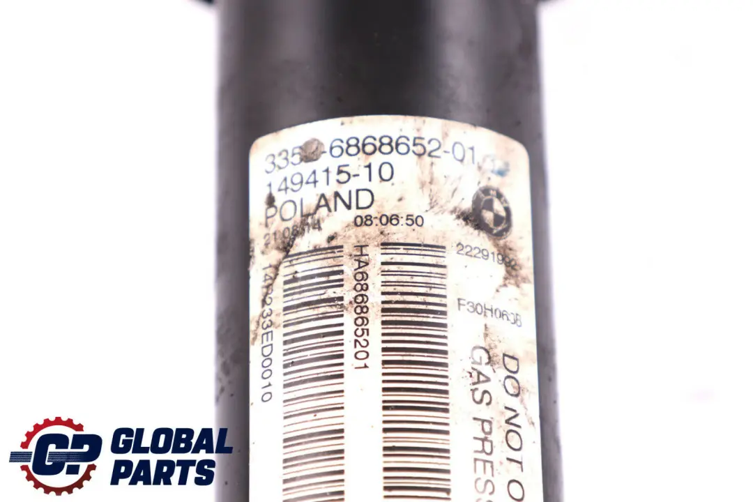 Strut Shock Absorber Left Right N/O/S to BMW F30 Rear Spring with Part number 6874369 BMW F30 Rear Spring Strut Shock Absorber Left Right N/O/S - SKU 6868652 - Part number 6874369