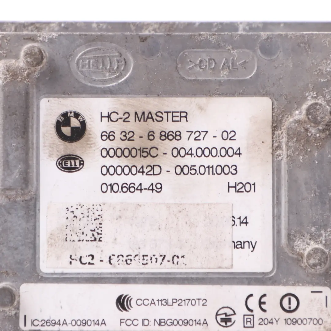 Slave Sensor BMW F01 F06 F10 F13 LCI Lane Change Warning Right O/S to with Part number 6868727 Slave Sensor BMW F01 F06 F10 F13 LCI Lane Change Warning Right O/S - SKU 6868727 - Part number 6868727