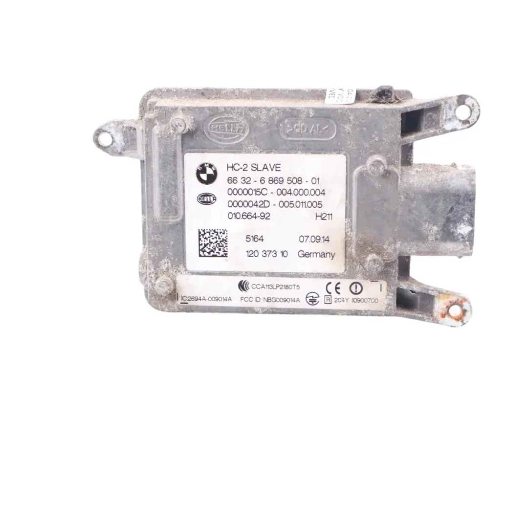 Slave Sensor BMW F01 F06 F10 F13 LCI Lane Change Warning Left N/S to with Part number 6869508 Slave Sensor BMW F01 F06 F10 F13 LCI Lane Change Warning Left N/S - SKU 6869508 - Part number 6869508