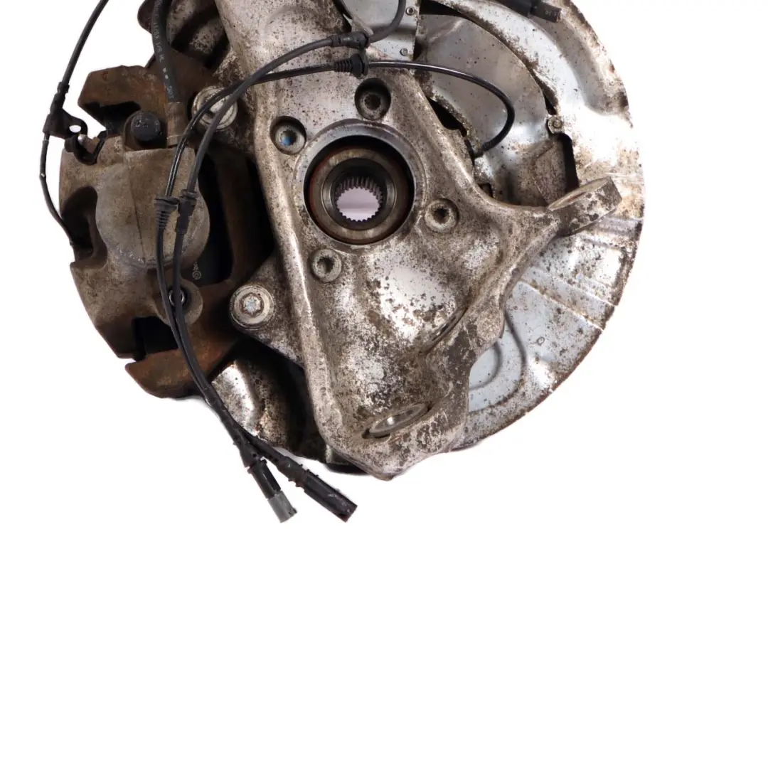 Zwrotnica Tarcza Zacisk Lewy Przód do BMW X5 E70 E71 o numerze 6869869 BMW X5 E70 E71 Zwrotnica Tarcza Zacisk Lewy Przód - SKU 6869869-2 - Numer Części 6869869