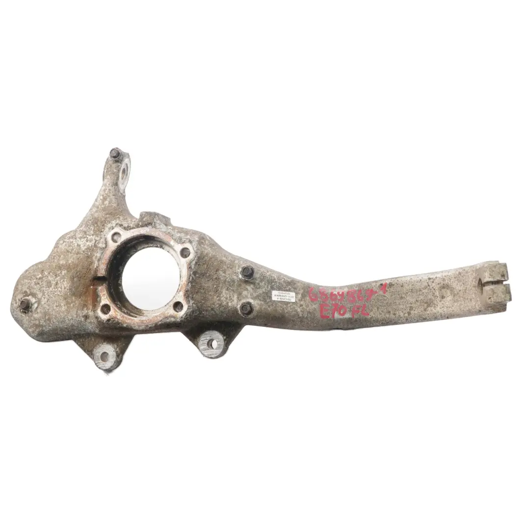 Portaruota BMW X5 E70 Assale anteriore sinistro Sospensione mozzo per con numero di parte 6869869 Portaruota BMW X5 E70 Assale anteriore sinistro Sospensione mozzo - SKU 6869869-3 - Numero di parte 6869869