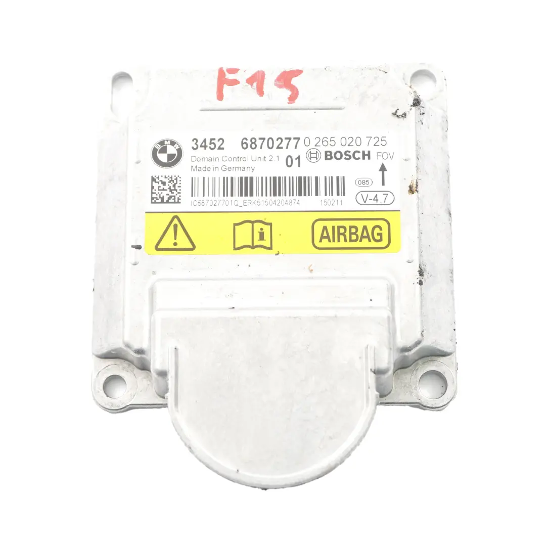 Luft modul BMW X5 F15 X6 F16 ECU ICM Steuergerät für mit Teilenummer 6870277 Luft modul BMW X5 F15 X6 F16 ECU ICM Steuergerät - SKU 6870277 - Teilenummer 6870277