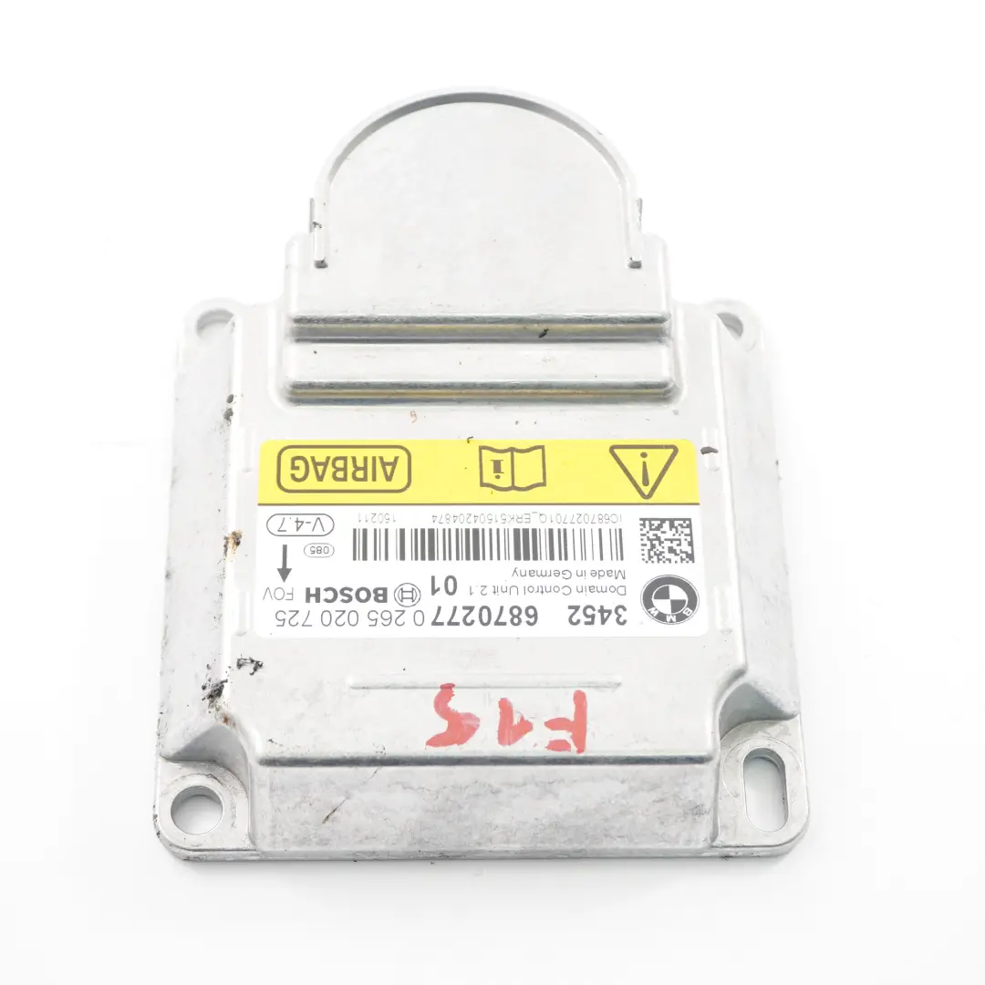 Modulo aria BMW X5 F15 X6 F16 ECU ICM Unità di controllo per con numero di parte 6870277 Modulo aria BMW X5 F15 X6 F16 ECU ICM Unità di controllo - SKU 6870277 - Numero di parte 6870277