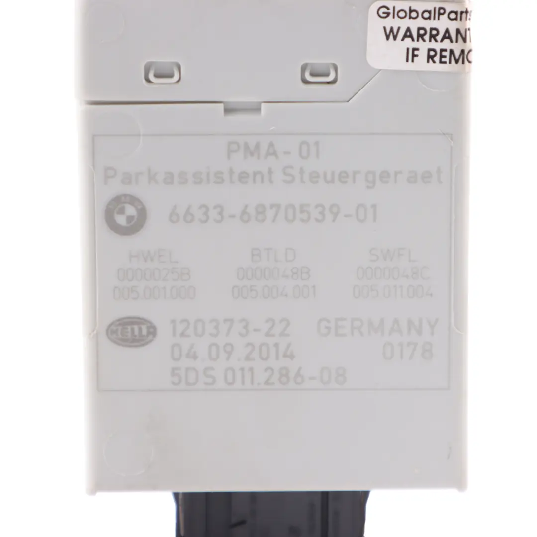 BMW F10 F11 F12 F13 Module Commande Aide Stationnement ECU - SKU 6870539 - Numéro de pièce 6870539