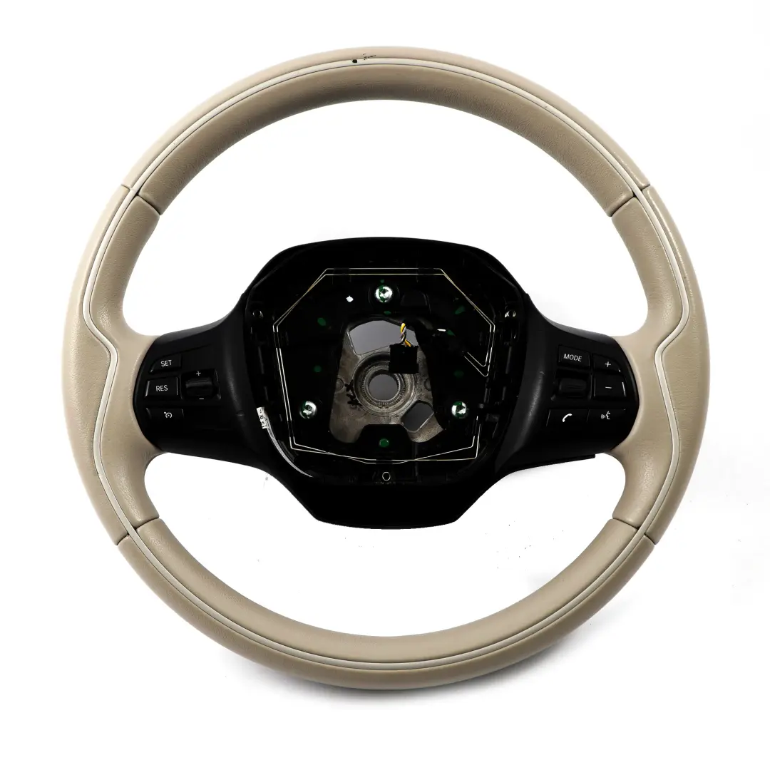Steering Wheel Multifunction Buttons Leather Lodge to BMW i3 I01 with Part number 6870782 BMW i3 I01 Steering Wheel Multifunction Buttons Leather Lodge - SKU 6870782 - Part number 6870782