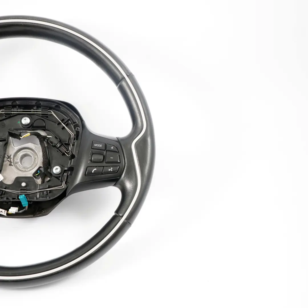 Steering Wheel BMW i3 I01 Leather Steering Wheel With Multifunction Buttons to with Part number 6870785 Steering Wheel BMW i3 I01 Leather Steering Wheel With Multifunction Buttons - SKU 6870785 - Part number 6870785