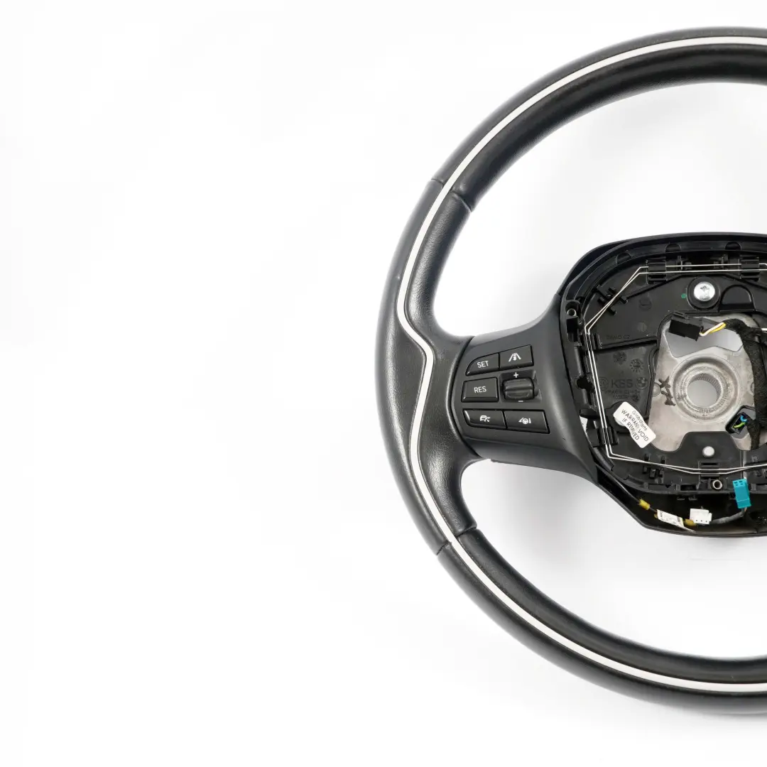Volant Cuir Suite Volant Epais Noir Assistant Bouchons pour BMW i3 I01 à propos du numéro de pièce 6870785 BMW i3 I01 Volant Cuir Suite Volant Epais Noir Assistant Bouchons - SKU 6870785 - Numéro de pièce 6870785