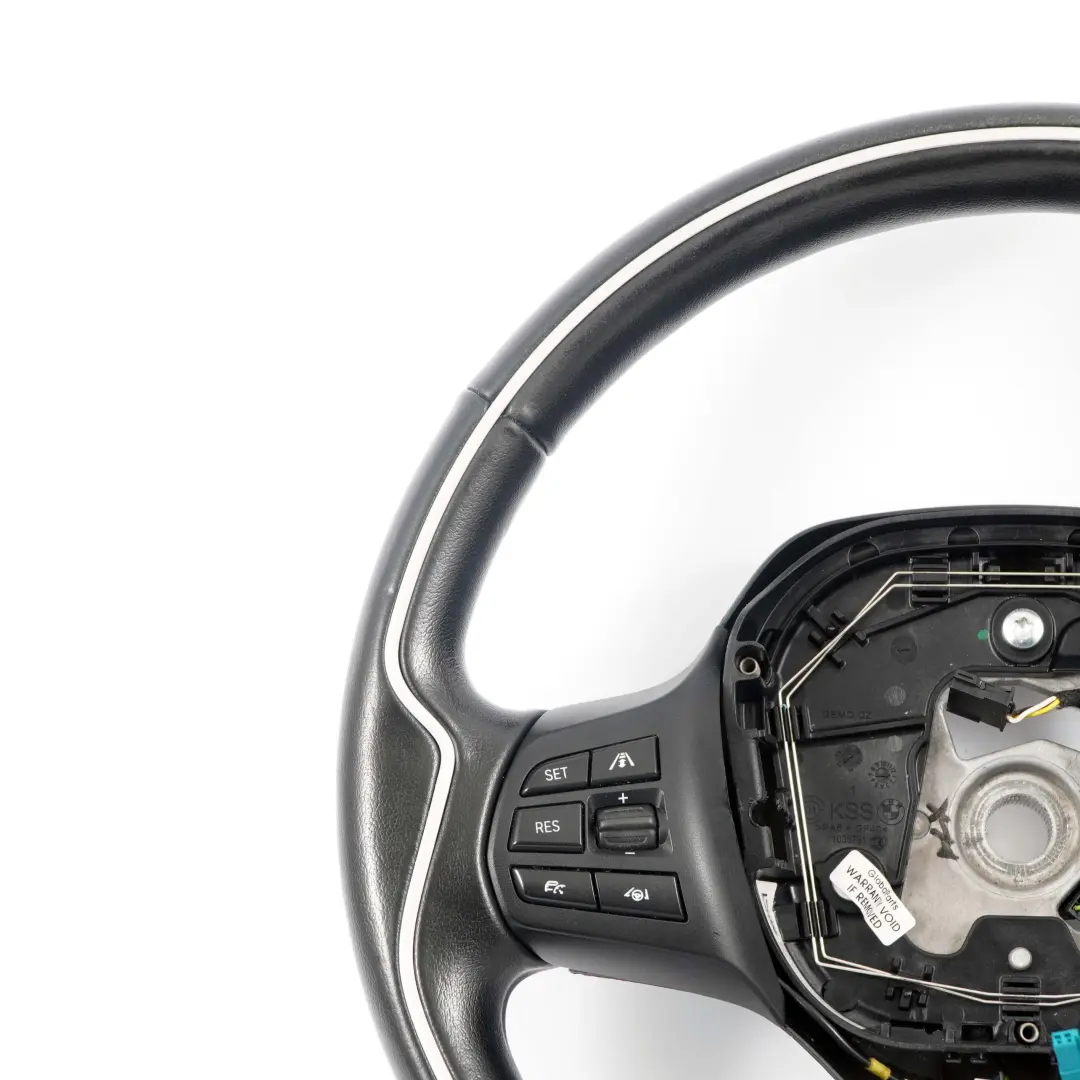 BMW i3 I01 Volant Cuir Suite Volant Epais Noir Assistant Bouchons - SKU 6870785 - Numéro de pièce 6870785