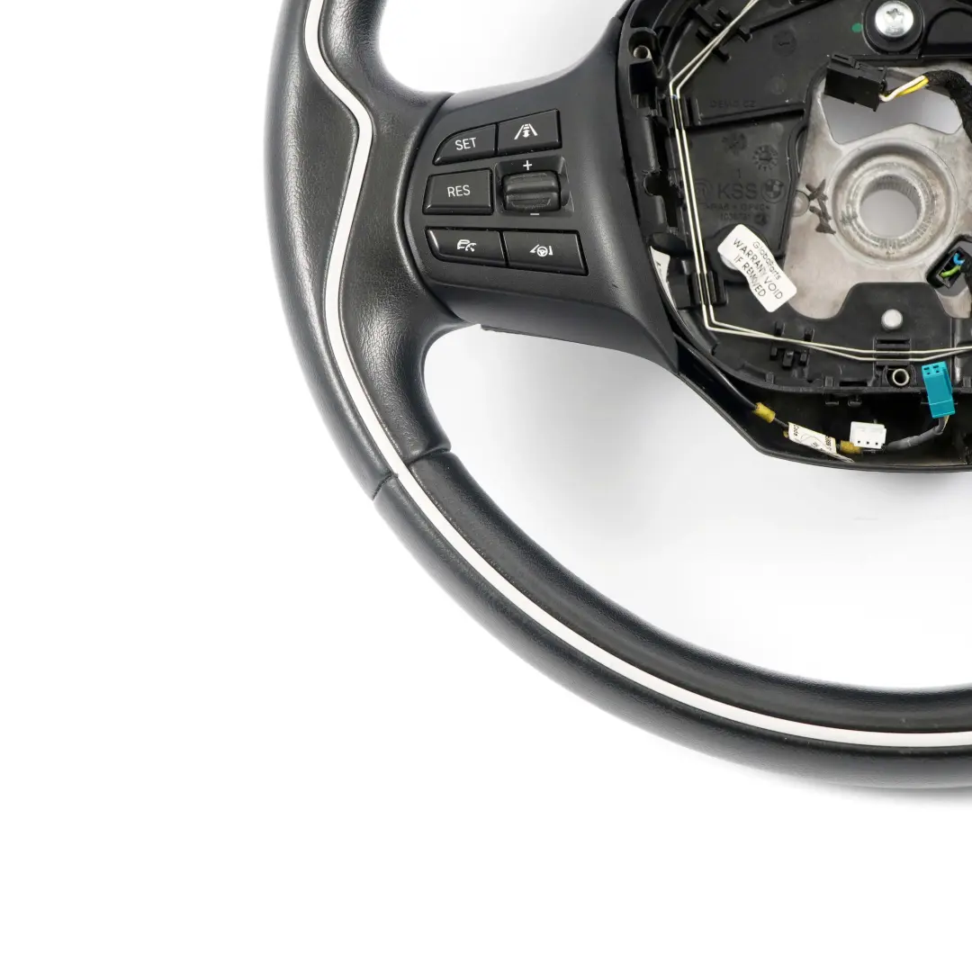 BMW i3 I01 Leder Lenkrad Lederlenkrad Suite Schwarz Multifunktion Stauassistent - SKU 6870785 - Teilenummer 6870785
