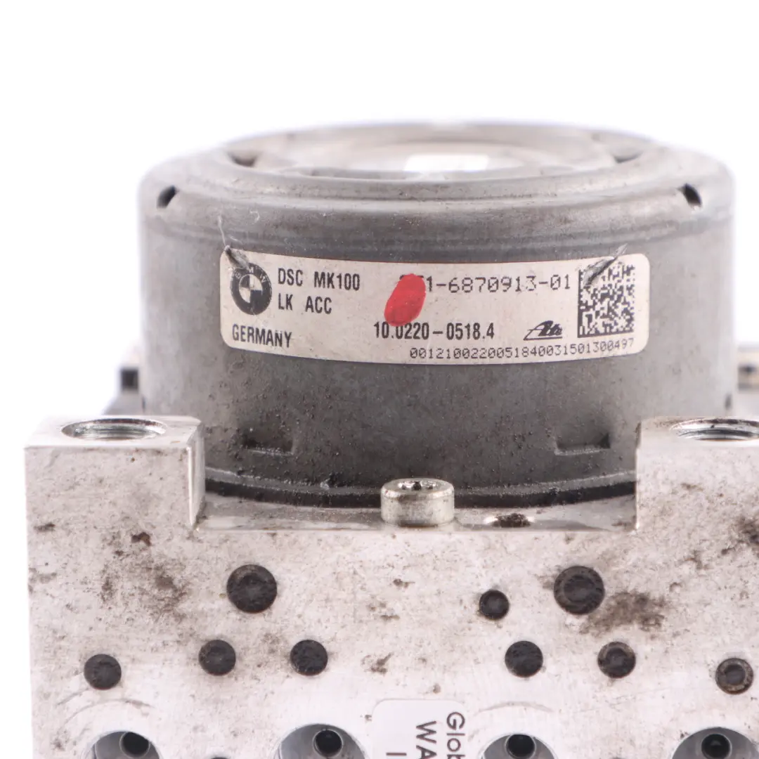  Brake Pump BMW F32 F34 F36 ABS DSC Hydro Unit Module 6870914 - SKU 6870913 - Part number 6870913