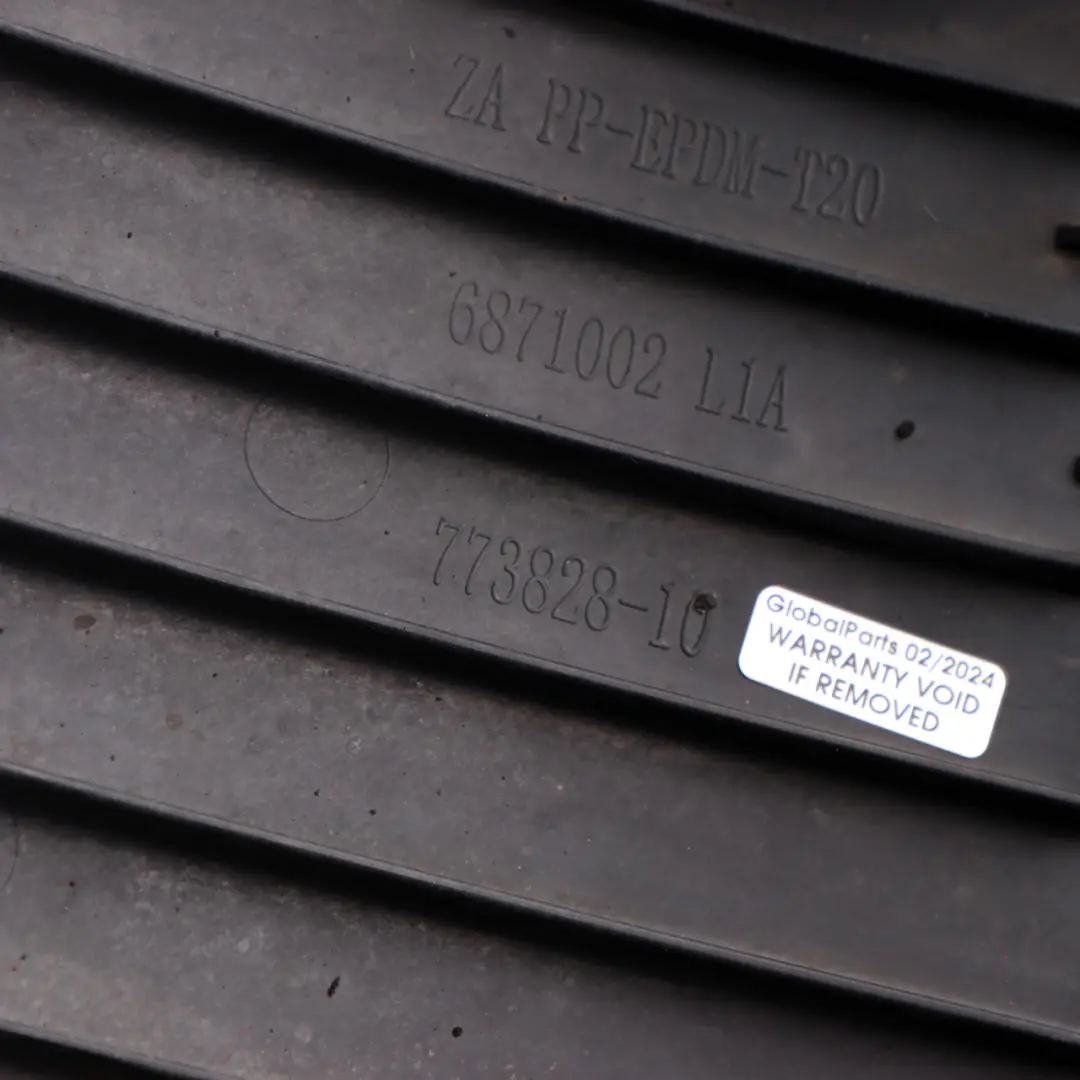 Axle Carrier Right O/S Cradle Aero Cover Bracket Shield to BMW X3 G01 Rear with Part number 6871002 BMW X3 G01 Rear Axle Carrier Right O/S Cradle Aero Cover Bracket Shield - SKU 6871002 - Part number 6871002