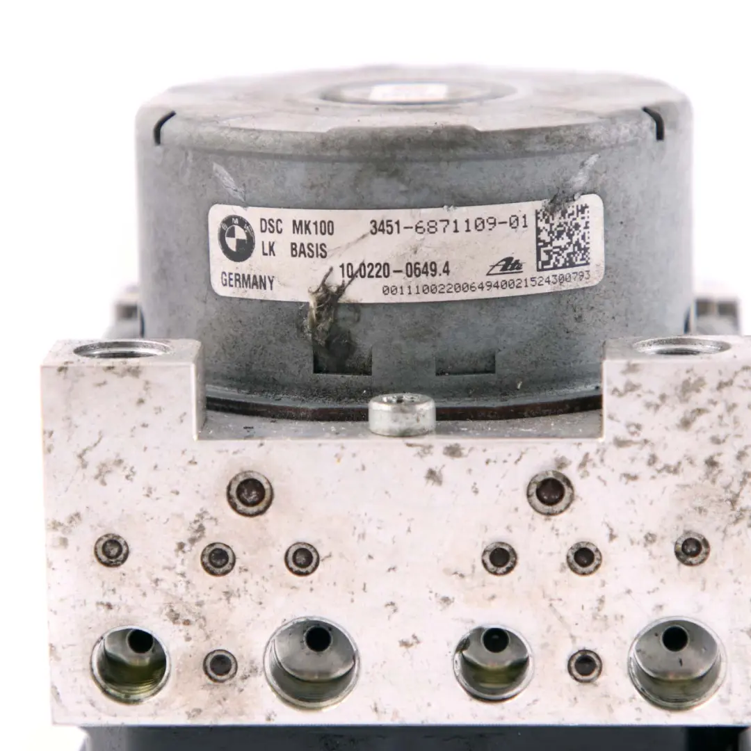 BMW F20 F21 F22 F30 ABS DSC Hydro Braking Unit Pump 6871109 - SKU 6871110 - Part number 6871110