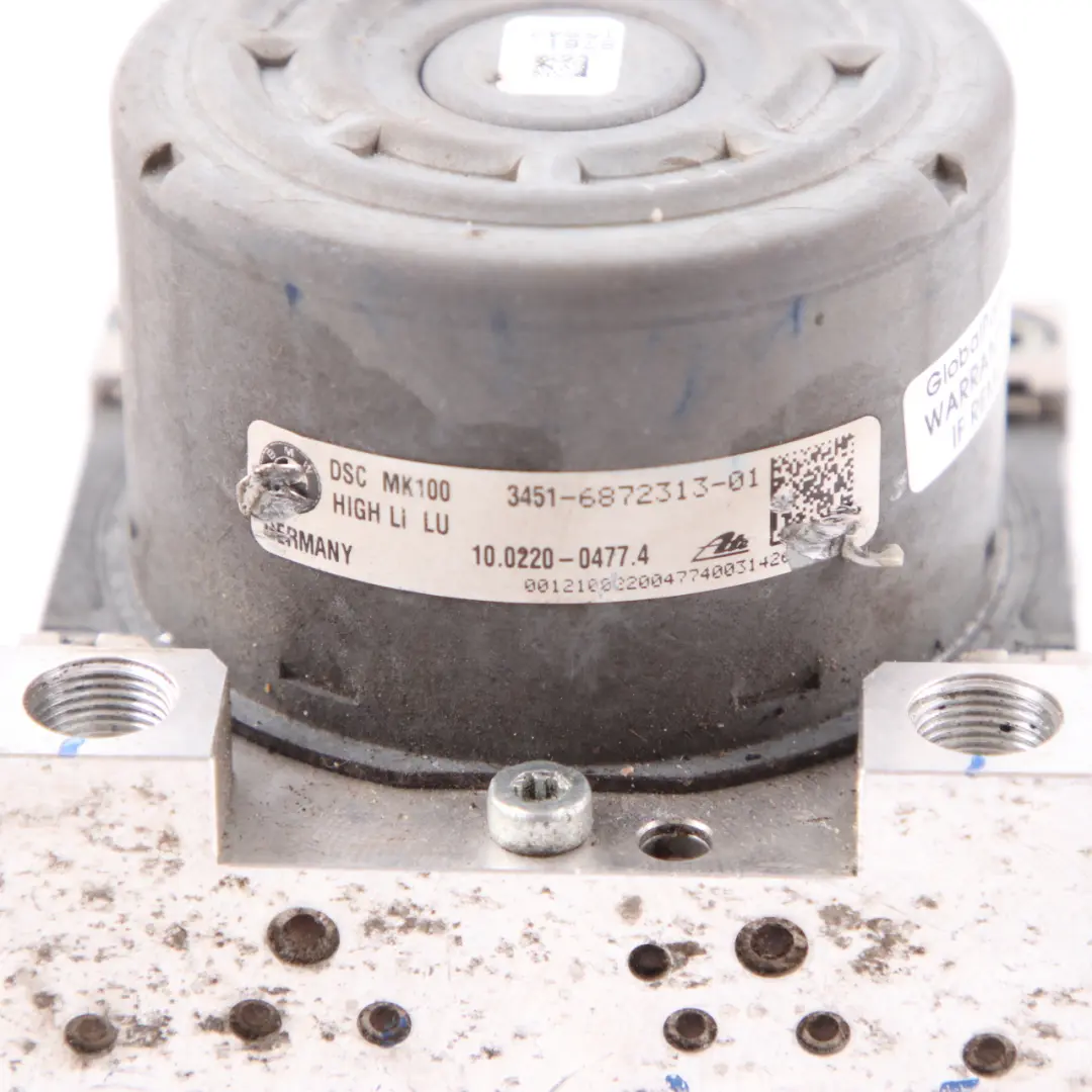 Brake Pump ABS Hydraulic Braking Control Unit 6872313 to BMW i3 I01 with Part number 6872314 BMW i3 I01 Brake Pump ABS Hydraulic Braking Control Unit 6872313 - SKU 6872314 - Part number 6872314