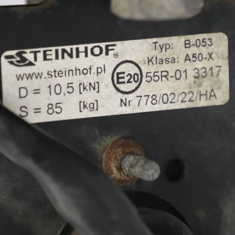 Brink Hak Holowniczy Odkręcany 7 Pin do BMW X1 E84 o numerze 6873073 BMW X1 E84 Brink Hak Holowniczy Odkręcany 7 Pin - SKU 6873073-3 - Numer Części 6873073