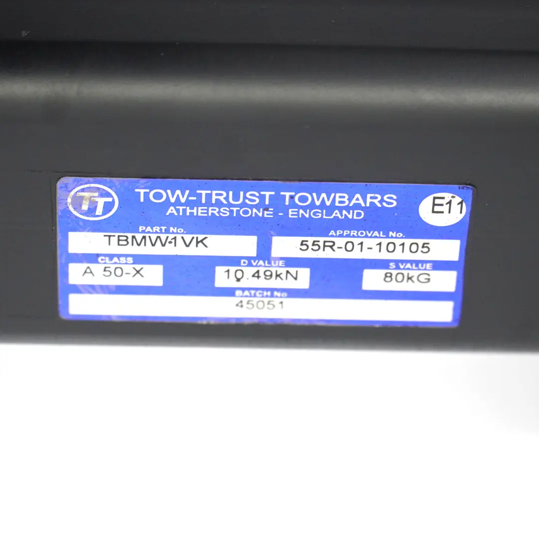  Barra di traino BMW X1 E84 Gancio di traino Tow-Trust Gancio di traino - SKU 6873073-4 - Numero di parte 6873073