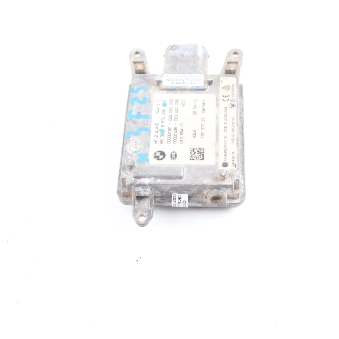 Change Warning Radar Sensor Module Unit to BMW F15 F25 F26 Line with Part number 6873290 BMW F15 F25 F26 Line Change Warning Radar Sensor Module Unit - SKU 6873290 - Part number 6873290