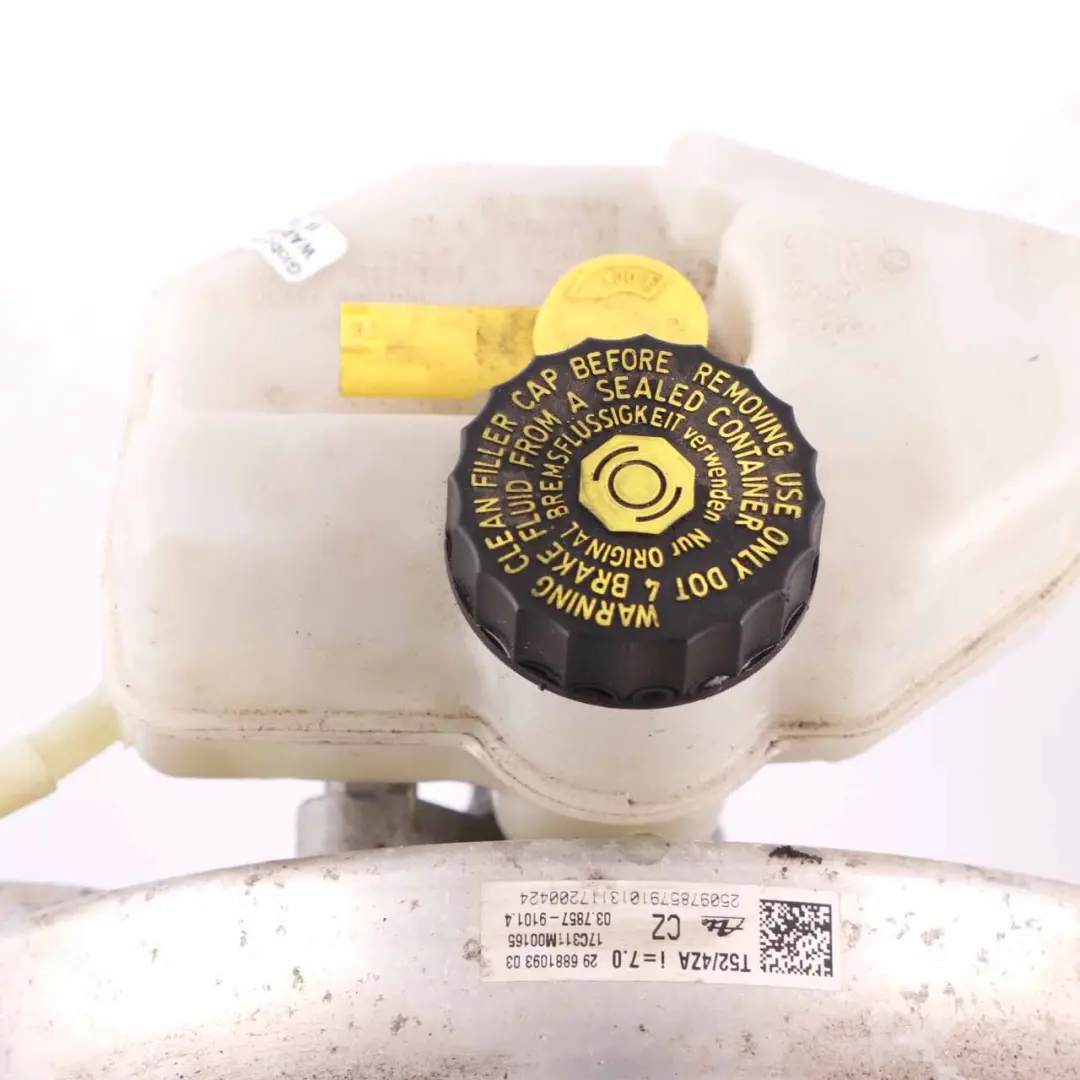 Brake Servo Brake Booster Master Cylinder Unit Reservoir to BMW G11 G12 G30 with Part number 6873444 BMW G11 G12 G30 Brake Servo Brake Booster Master Cylinder Unit Reservoir - SKU 6873444 - Part number 6873444
