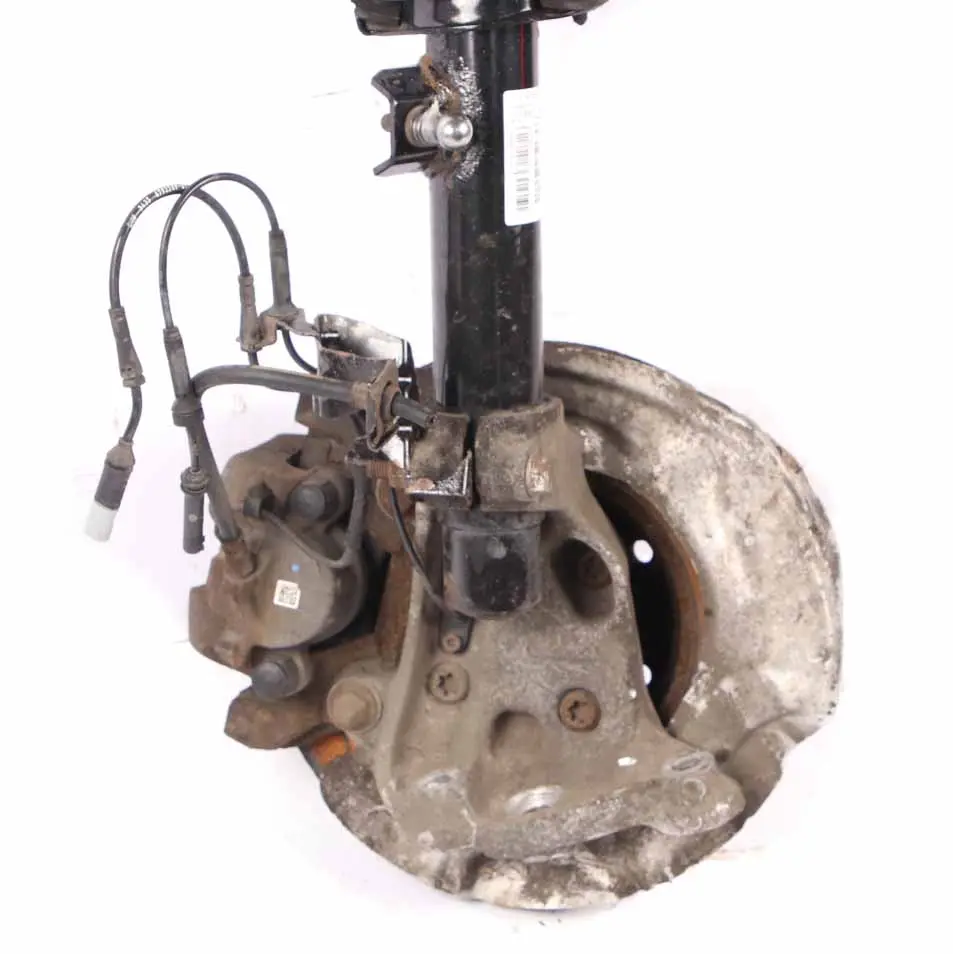 BMW F20 125i N20 Front Left N/S Suspension Leg Spring Strut Hub Brake Caliper - SKU 6873723-3 - Part number 6873723