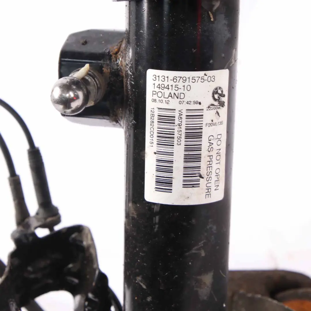 BMW F20 125i N20 Front Left N/S Suspension Leg Spring Strut Hub Brake Caliper - SKU 6873723-3 - Part number 6873723