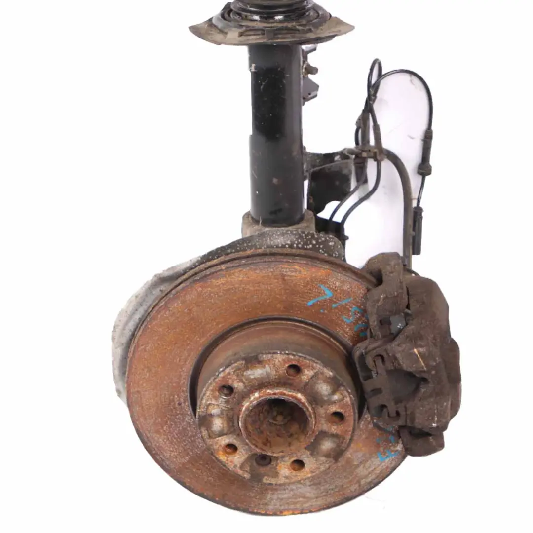 BMW F20 125i N20 Front Left N/S Suspension Leg Spring Strut Hub Brake Caliper - SKU 6873723-3 - Part number 6873723