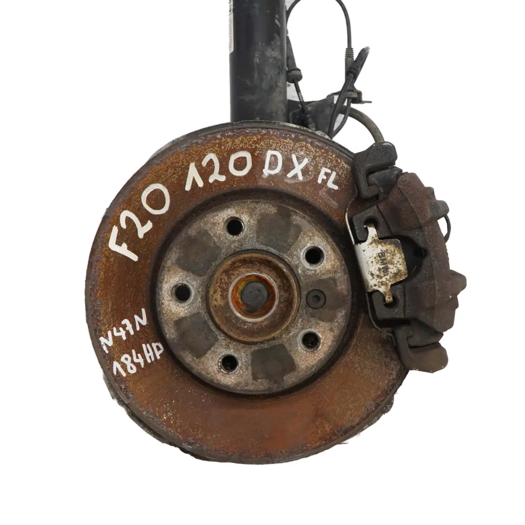 BMW F20 120dX Zwrotnica Amortyzator Lewy Przód - SKU 6873725 - Numer Części 6873725